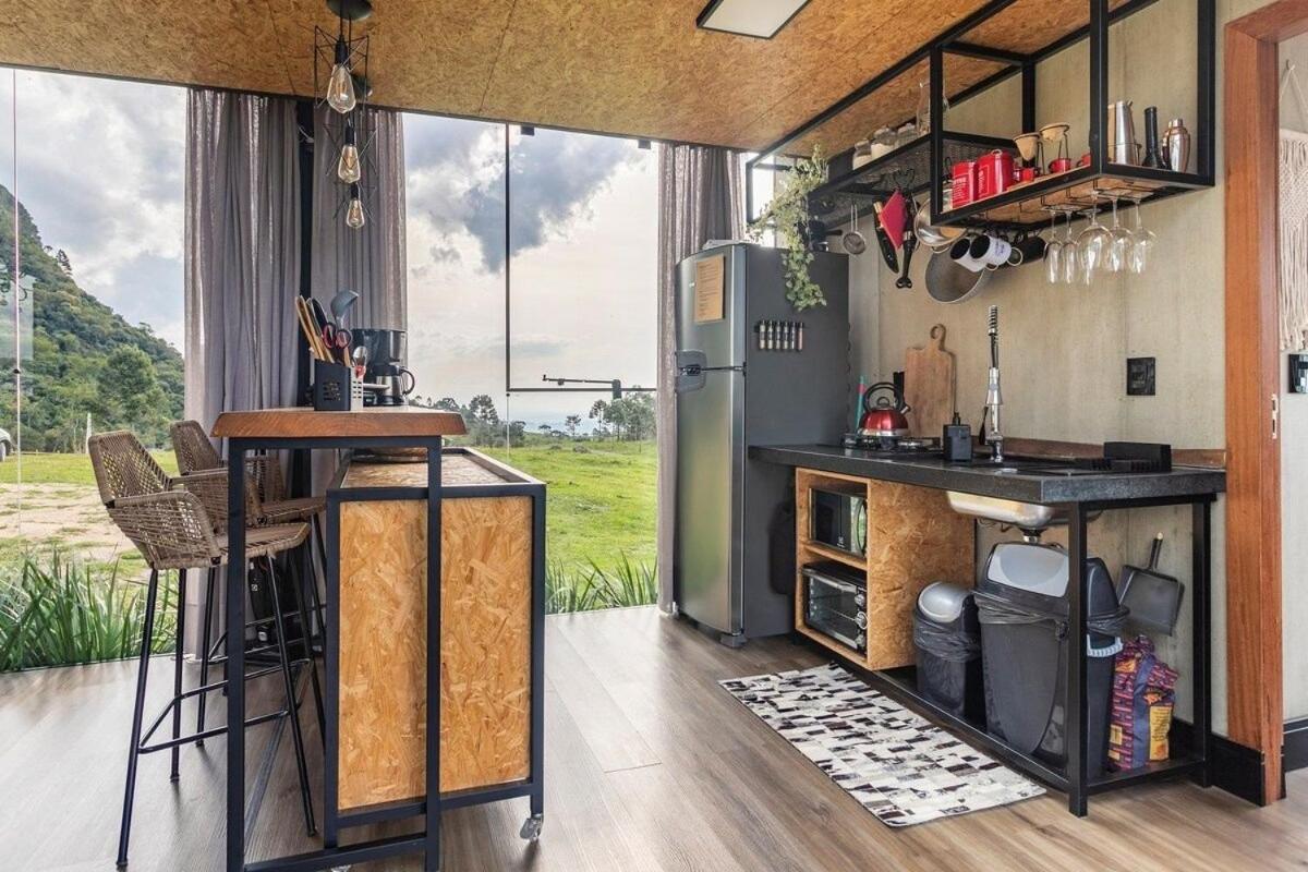 Casa De Vidro Apartment อัลเฟรโด วากเนอร์ ภายนอก รูปภาพ